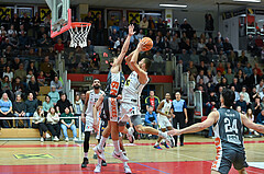Basketball, Superliga 2024/25, Grunddurchgang 19.Runde, Flyers Wels vs. Klosterneuburg,