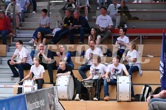 Basketball Superliga 2024/25, Playoff, Viertelfinale Spiel 1, Flyers Wels vs BBC Nord Dragonz,
