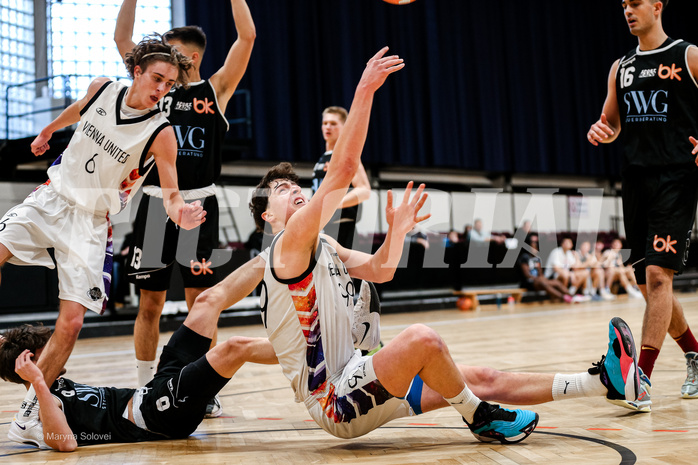 01.03.2025 Österreichischer Basketballverband 2024/25, SLMU19 Vienna United vs. Basket Dukes