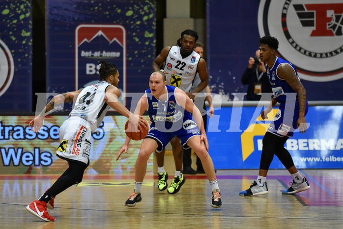 Basketball Superliga 2021/22, Grunddurchgang 18. Runde Flyers Wels vs. Oberwart
