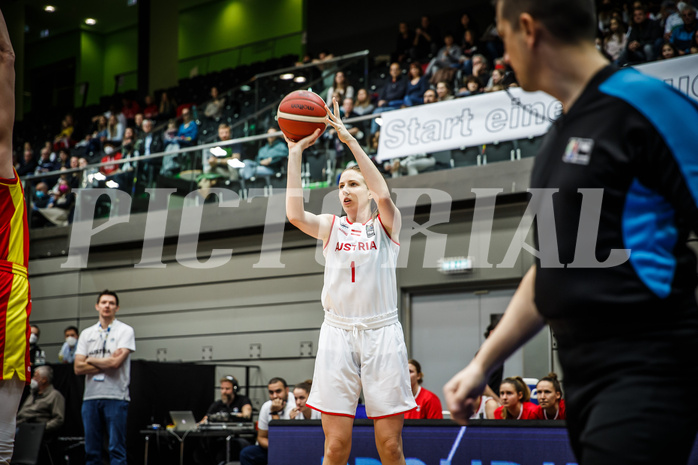 Basketball, FIBA Women´s Eurobasket Qualifiers 2023, , Österreich, Montenegro, Sarah Sagerer (1)