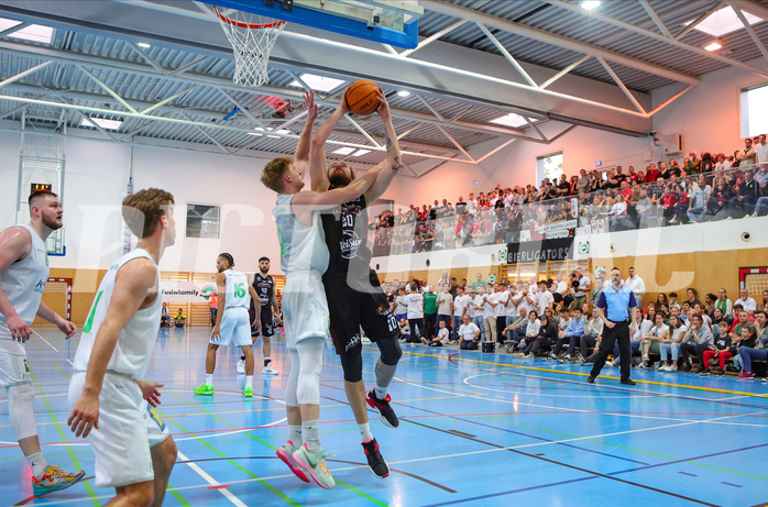 Basketball Zweite Liga 2023/24, Playoff, Finale Spiel 2 Union Deutsch Wagram Aligators vs. Mistelbach Mustangs