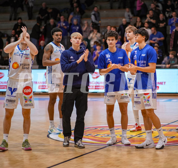 Basketball Superliga 2024/25, Grunddurchgang 10.Runde Oberwart Gunners vs. Gmunden Swans