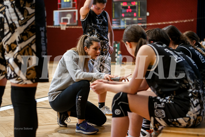 01.03.2025 Österreichischer Basketballverband 2024/25, SLWU16 WAT 3 Capricorns vs. VKL Vikings Swans