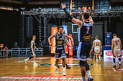 Basketball, Win2Day Superliga 2022/23, Playoff, Finale Spiel 4, BC Vienna, Gmunden Swans, 