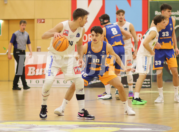 Basketball Zweite Liga 2024/25, Grunddurchgang 14.Runde Dornbirn Lions vs. BBU Salzburg


