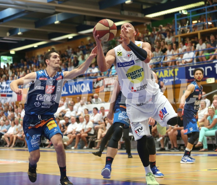 Basketball ABL 2017/18, Playoff Finale Spiel 3 Gmunden Swans vs. Kapfenberg Bulls 