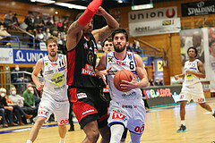 Basketball Superliga 2021/22, Grunddurchgang 9.Runde Gmunden Swans vs. BC Vienna