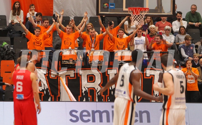 Basketball ABL 2015/16 Grunddurchgang 19.Runde BK Dukes Klosterneuburg vs. WBC Wels


