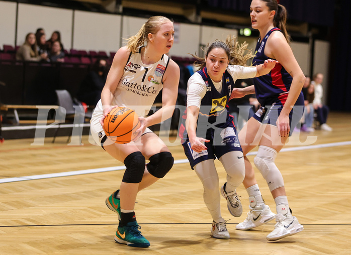 Basketball Damen Superliga 2023/24, Grunddurchgang 8.Runde Basket Flames vs. SKN St.Pölten


