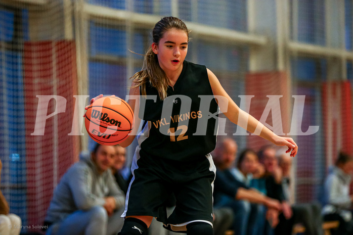 23.11.2024 Österreichischer Basketballverband 2024/25, SLWU14, Vienna United vs. VKL Vikings Swans

