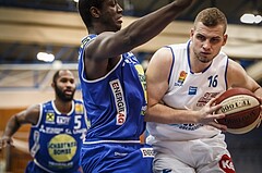 Basketball, ABL 2018/19, Playoff HF Spiel 2, Oberwart Gunners, Gmunden Swans, Renato Poljak (16)