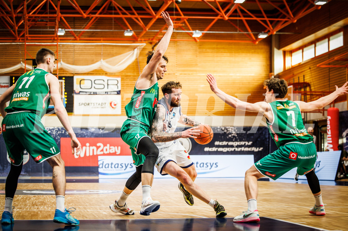 Basketball, win2day Basketball Superliga 2022/23, 8. Qualifikationsrunde, BBC Nord Dragonz, Kapfenberg Bulls, Nicolas Scott Allen (15)