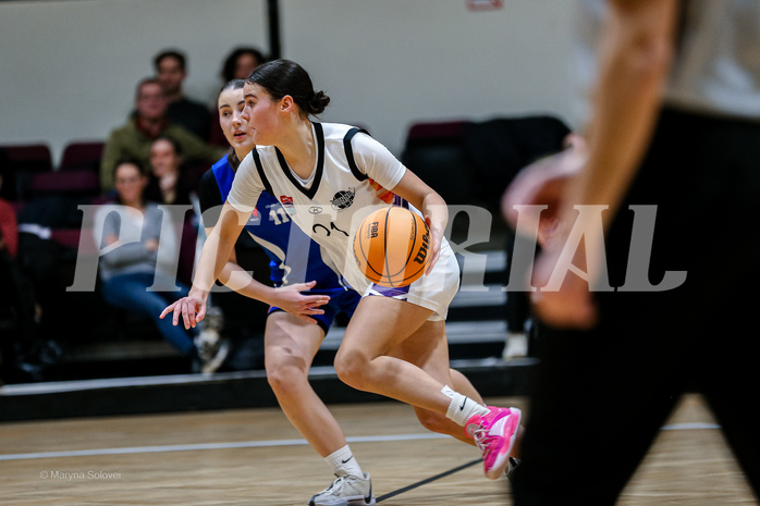 01.03.2025 Österreichischer Basketballverband 2024/25, SLWU19 Vienna United vs. DBB Basketgirls Wels