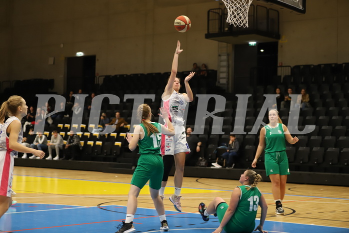 30.10.2021, Basketball Damen Superliga 2021/22, Grunddurchgang 4.Runde,  
UBSC-DBBC Graz vs. KOS Celovec