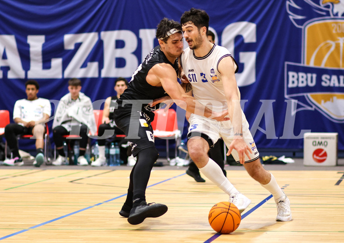 Basketball Zweite Liga 2023/24, Grunddurchgang 12.Runde BBU Salzburg vs. Güssing Blackbirds
