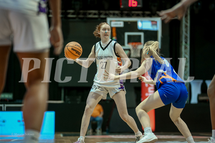 04.05.2025 Österreichischer Basketballverband 2024/25, SLWU19 Vienna United vs. DBB Basketgirls Wels