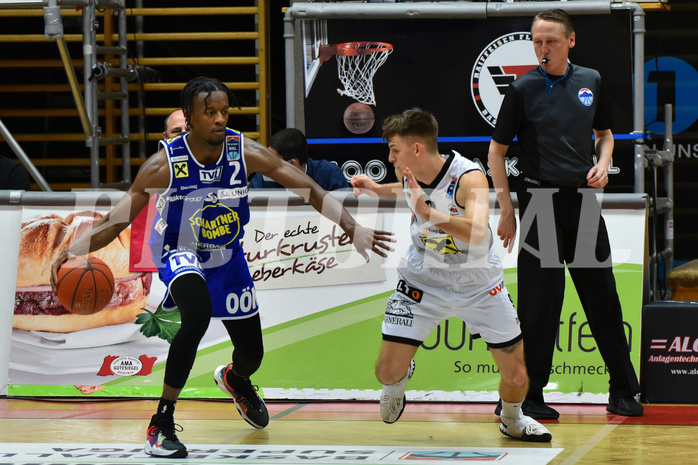 Basketball Superliga 2021/22, Grunddurchgang. 10.Runde Flyers Wels vs. Swans Gmunden