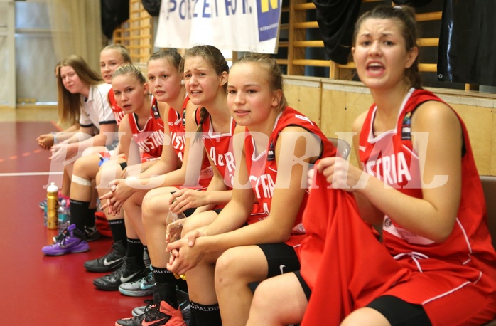 Basketball Nationalteam WU16 2015  Team Austria vs. Team Denmark


