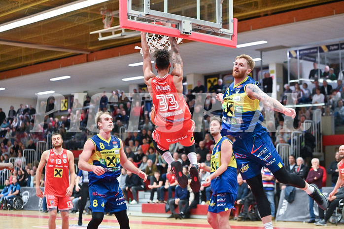 Basketball, Superliga 2024/25, Grunddurchgang 14.Runde, Flyers Wels vs. UBSC Graz,
