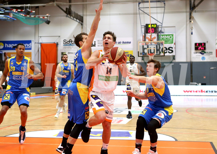 Basketball Superliga 2020/21, 5. Plazierungsrunde Klosterneuburg Dukes vs. SKN St.Pölten