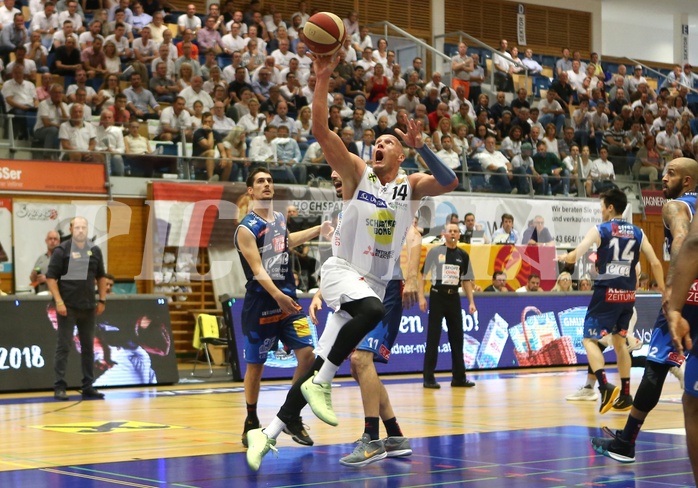 Basketball ABL 2017/18, Playoff Finale Spiel 6 Gmunden Swans vs. Kapfenberg Bulls