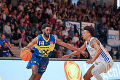Basketball Superliga 2024/25, 6.Plazierungsrunde Oberwart Gunners vs. UBSC Graz



