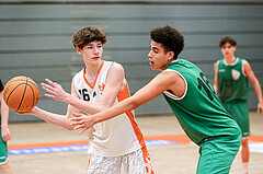 29.03.2025 Österreichischer Basketballverband 2024/25, SLMU16, Basket Dukes vs. KOS Celovec
