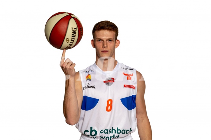 Basketball, ABL 2018/19, Media, Kapfenberg Bulls, Nik Huber (8)