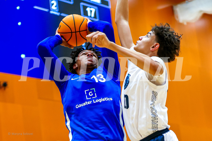 24.11.2024 Österreichischer Basketballverband 2024/25, SLMU16, Vienna Timberwolves vs. ATSE Graz