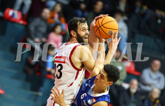 Basketball Superliga 2024/25, Gruunddurchgang 18.Runde BC Vienna vs. Oberwart Gunners


