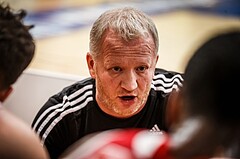Basketball, ABL 2018/19, Playoff VF Spiel 2, Oberwart Gunners, BC Vienna, Luigi Gresta (Head Coach)