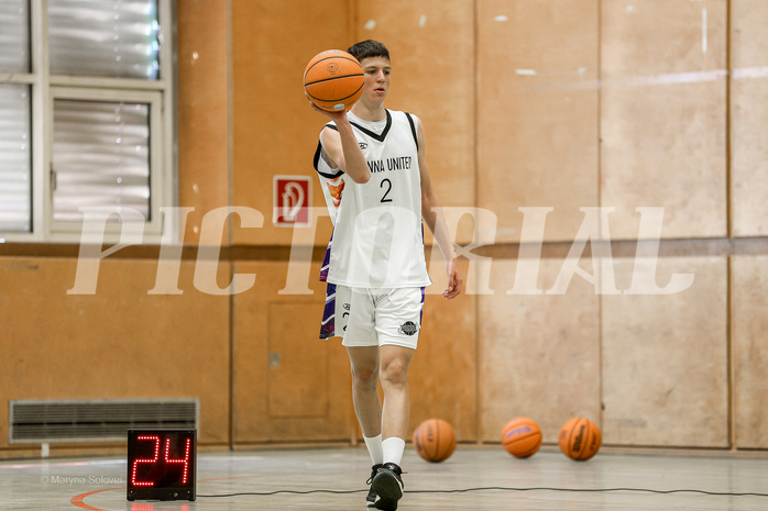 27.04.2025 Österreichischer Basketballverband 2024/25, SLMU16, VF Vienna United vs. SKN St. Pölten