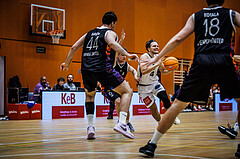 Basketball, Basketball Zweite Liga 2024/25, Grunddurchgang 3.Runde, Vienna Timberwolves, Vienna United, Felix Angerbauer (4)