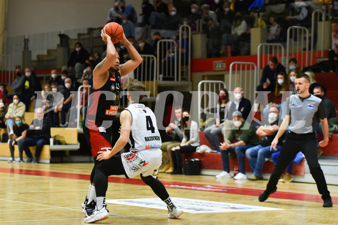 Basketball Superliga 2021/22, Grunddurchgang 14. Runde Flyers Wels vs. GGMT Vienna
