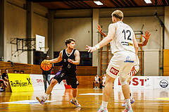 Basketball, Basketball Zweite Liga 2024/25, Grunddurchgang 4.Runde, Mattersburg Rocks, Vienna United, David Wrumnig (6)