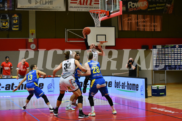 Basketball Superliga 2021/22, Grunddurchgang 16. Runde Flyers Wels vs. SKN St. Pölten
