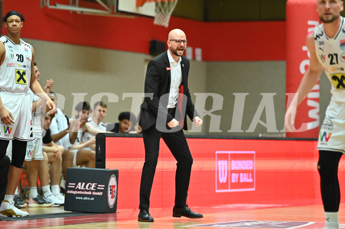 Basketball Superliga 2023/24, 4.Plazierungsrunde,Flyers Wels vs. UBSC Graz