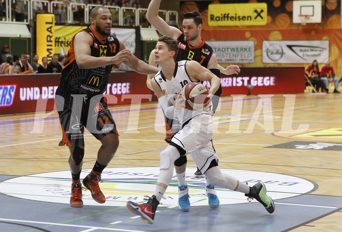 Basketball ABL 2015/16 Grunddurchgang 32.Runde  Fürstenfeld Panthers vs Güssing Knights
