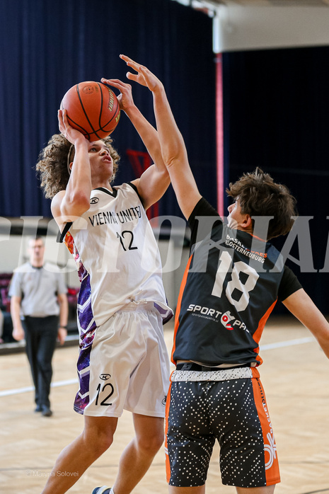 23.03.2025 Österreichischer Basketballverband 2024/25, SLMU16, Post SV Wien vs. Basket Dukes