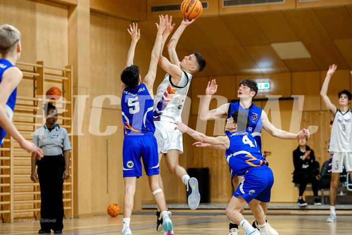 Österreichischer Basketballverband 2024/25, SLMU16, Vienna United vs. FCN Baskets Wels