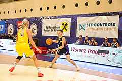 Basketball Damen Superliga 2023/24, Grunddurchgang 9.Runde SKN St. Pölten vs. Vienna United


