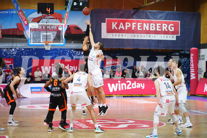 Win2day Basketball Superliga 2022/23, Grunddurchgang, 16. Runde, Kapfenberg vs. Fuerstenfeld


