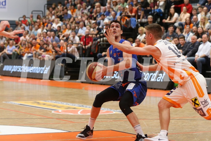 Basketball ABL 2018/19, Playoff HF Spiel 4 BK Dukes vs. Kapfenberg Bulls