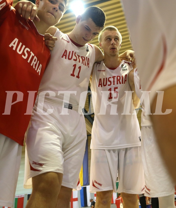 Basketball FIBA U18 European Championship Men 2015 DIV B Team Austria vs. Team Denmark


