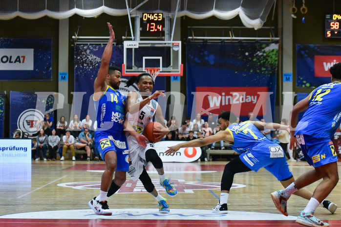Win2Day Basketball Superliga 2022/23, Playoff,
Viertelfinale Spiel 1, Flyers Wels vs SKN St. Pölten
