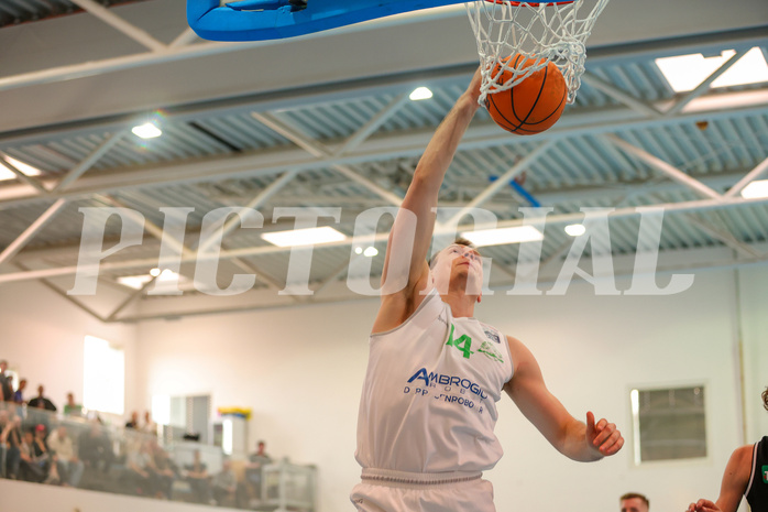 Basketball Zweite Liga 2023/24, Playoff, Viertelfinale Spiel 1 Union Deutsch Wagram Aligators vs. Raiders Tirol