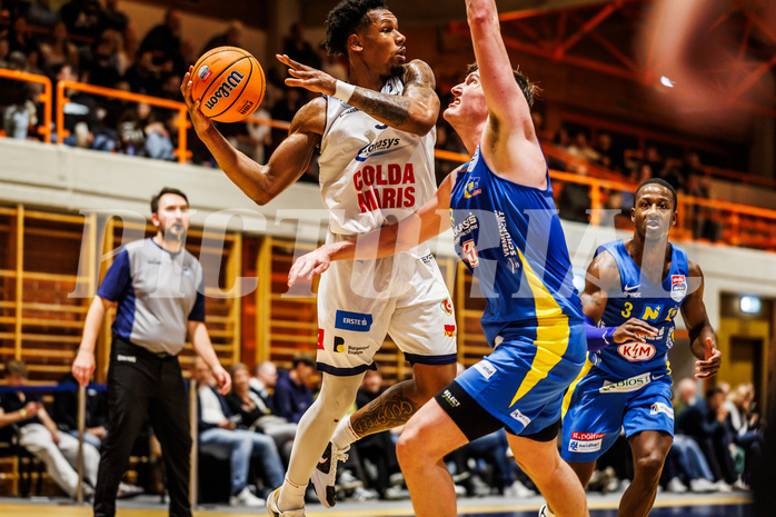 Basketball, win2day Basketball Superliga 2024/25, Grunddurchgang Runde 5, BBC Nord Dragonz, SKN St. Pölten, Rayshawn Mart (3)