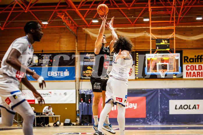 Basketball, win2day Basketball Superliga 2024/25, Grunddurchgang Runde 15, BBC Nord Dragonz, Kapfenberg Bulls, Nemanja Krstic (22)