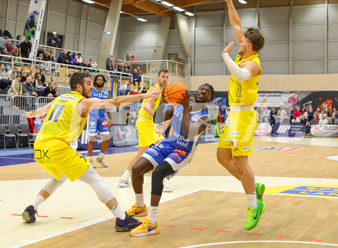 Basketball Superliga 2023/24, Grunddurchgang 10.Runde SKN St. Pölten vs. Oberwart Gunners


